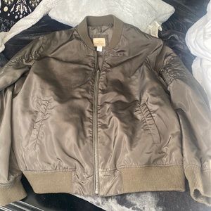 Green Bomber Jacket